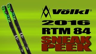 2016 Volkl RTM 84 UVO All Mountain Ski Review