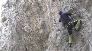 Sea To Sky 7a+, VIII+ Tırmanıcı: Nazmi Öztürk Manisa Sarıkaya Kaya Tırmanışı Rock Climbing Turkey