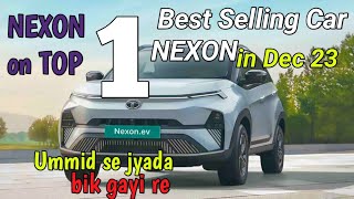 Top 25 Best Selling Cars in december 2023 || Tata Nexon Sales Report || Top selling suv in dec 2023