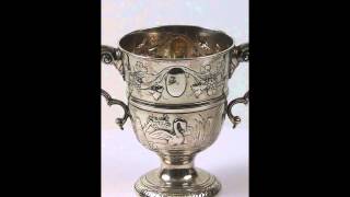 A George II Irish silver two-handled cup