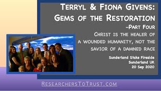 Gems of the Restoration, Part 4, Christ:  healer of a wounded humanity, not savior of a damned race