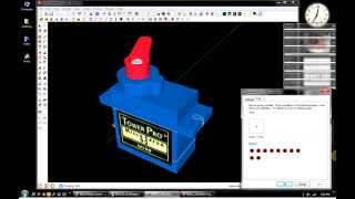 SketchyPhysics Servo Control via Joystick Input