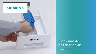 ¿Problemas de dosificación en lavadora? Veamos qué ocurre | SIEMENS