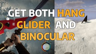 Sons Of The Forest: Hang Glider and Binocular GET BOTH in an instant. It's super easy!