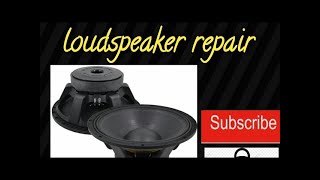 how to replace  speaker coil at home