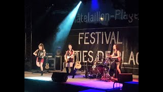 Les Swingirls nouveau spectacle survoltées à Sortie de Plage de Chatelaillon-Plage, France