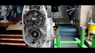 Assembling a Ural motorcycle engine part 2