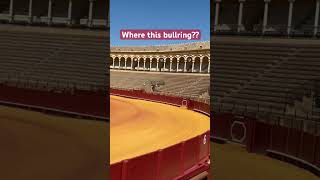 Famous bullring at Spain 🥰