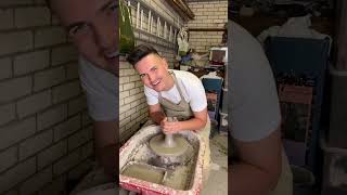 MADE A TREE IN 20 SECONDS 🌳😱 #shorts #pottery #funnyvideos