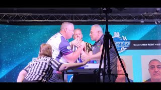 Final American Right Junior and Masters Armwrestling Matches | IFA World Championship 2024, Greece