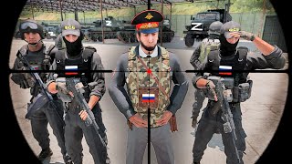 Russian GENERAL - Vasily Frolov was killed by a Canadian sniper at the base in Donetsk!  Arma 3