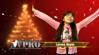 Lorena Reyes presentando Video Navideño AVPRO 2022