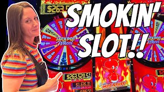 😈 I Was Having Too Much Fun Winning‼️Smokin' Hot Stuff Jackpot Wheel