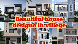 beautiful house designe in villege