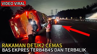 KEJADIAN DI LEBUHRAYA UTARA SELATAN,TENGOK APA BERLAKU.