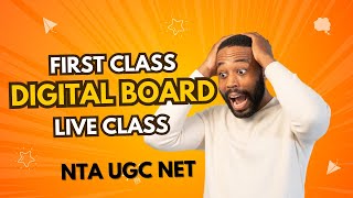 First Class in Digital Board | NTA UGC NET | ugc net exam preparation