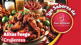 Pollos San Antonio presenta: ¡Alitas Crujientes Marinadas al Fuego! 🔥🍗🐔