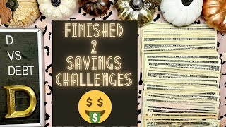 Saving Challenge Sunday: finishing up challenges so I can start new ones in December 🤑