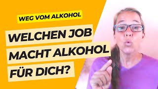 Deshalb fällt Alkohol loslassen schwer. Alkohol macht einen wichtigen Job für dich. Welchen?