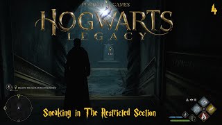 Sneaking in The Restricted Section - Hogwarts Legacy Walkthrough Part 4 (PS5 - No Commentary)