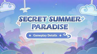 Genshin Impact 3.8 | Secret Summer Paradise (Minigames)