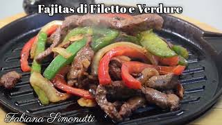 Fajitas di Filetto e Verdure  🥙🍖