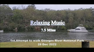 7 5 mins Relaxing Music, Relaxing music ,  GEORGES RIVER RESERVE , Georges River Trails