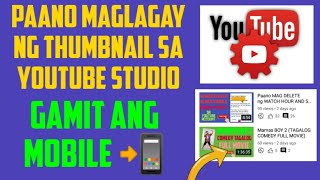 Paano Maglagay Ng Thumbnail sa YouTube Studio na Mabilis @BALofficialTV18B