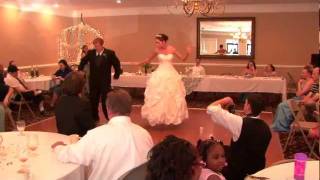 Surprise Wedding Dance Mashup! -Key Elements' own Anna & Michael!