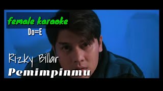 Pemimpinmu - Rizky Billar (female karaoke akustik)