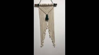 macrame, plant holder, DIY, craft, handmade, home decor, indoor gardening, hanging planter, bohemian