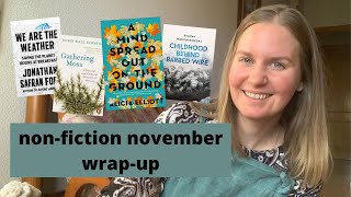 non-fiction november wrap up || well traveled books