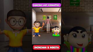 Shinchan found dancing lady GTA 5 #gta5 #ytshort #shinchan #franklin #bhoot #dancinglady #skibidi