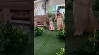 The Bible Bearer and the Flower Girl 🥰 #shorts #short #shortvideo #shortsvideo #shortsviral #viral