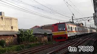 hunting krl pagi pagi di wesel ll pasar minggu ll dapat sapaan masinis ramah