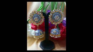 jhumki design | alloy earrings | oxide earrings #shorts #youtubeshorts #oxidisedjewellery #new