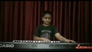 lakshya movie title track played on keyboard by master laxman on casio CTX-9000IN