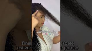 ☑️Como finalizo cabelo cheio de frizz e ressecado!