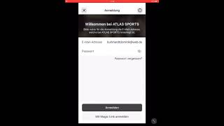 Neue Atlas Sports App - Die wichtigsten Funktionen