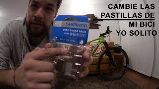 Cambiando las pastillas de freno de mi Bici sin morir en el intento