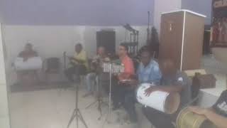 Pastor andrezinho / samba gospel na casa de recuperação / no grajau zona sul/ louvor santo dos santo