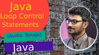 Java Loop Statements in Telugu (All concepts covered with Examples and Programs)