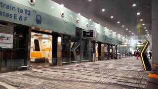 [Transit] Changi Airport Skytrain - Set 13/16 Departing T3 Arr/Trf (to T2)