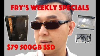 [Cuộc sống ở Mỹ] - Weekly Specials at Fry's Electronics | Great SSD Deals - [Tập #166]