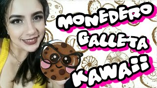 Monedero GALLETA KAWAII en FOMI - #DIY - Fácil y ràpido #2023