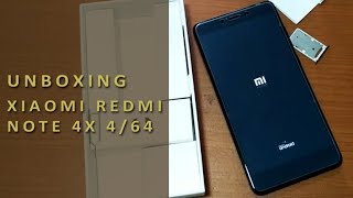 Unboxing Xiaomi Redmi Note 4x Fullblack 4/64 GB Mediatek Garansi B-Cell