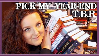 Pick My End of the Year TBR