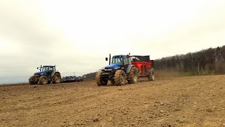 New Holland TM130 & Metal-Fach FALCON