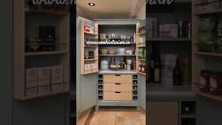 Kitchen pantry decoration ideas. #kitchenpantry #patryorganizing  #interiordesign #noahinterior