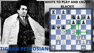 Attacks like a Tiger!!🔥TIGRAN PETROSIAN🔥!!Petrosian-vs-Pachman.